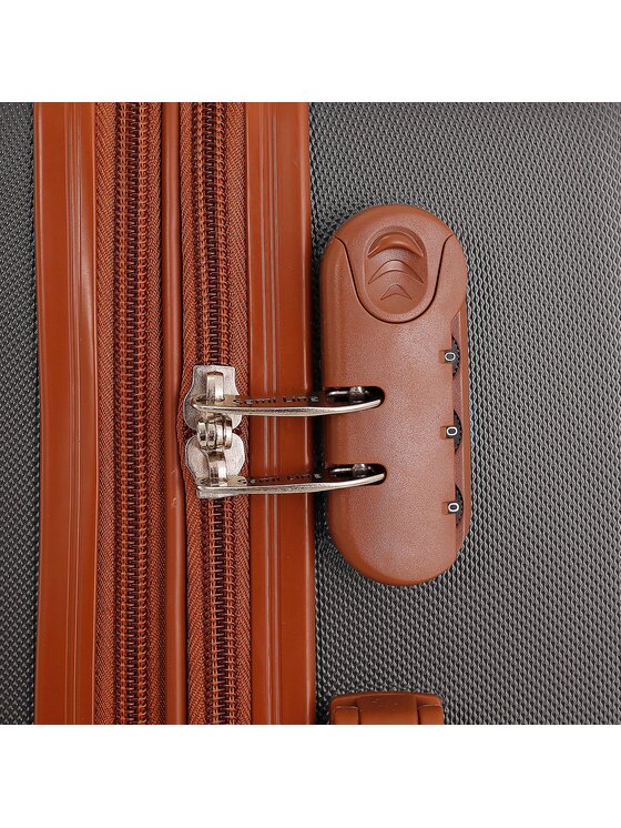 Semi Line Semi Line Valigia da cabina T5583-1 Marrone