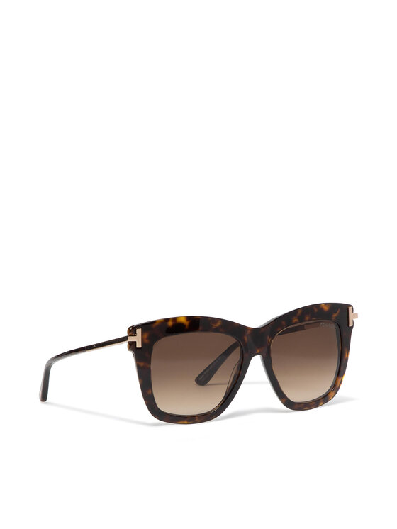 Tom Ford Lunettes de soleil Dasha FT0822/S Marron • 