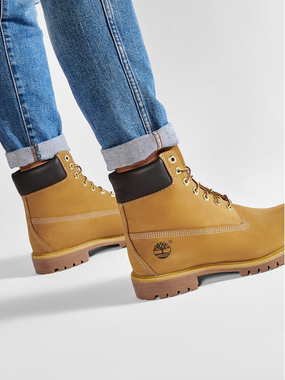 Timberland Timberland Черевики туристичні Premium 6 Inch Boot 10061/TB0100617131 Жовтий