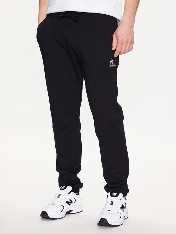 Le Coq Sportif Le Coq Sportif Спортивні штани 2310568 Чорний Regular Fit