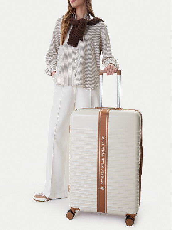 Beverly Hills Polo Club Beverly Hills Polo Club Großer Koffer CEO-BHPC-WAL-008-L Beige