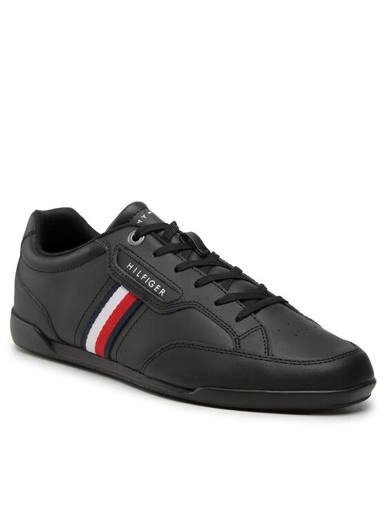 Tommy Hilfiger Tommy Hilfiger Αθλητικά Classic Lo Cupsole Leather FM0FM04277 Μαύρο