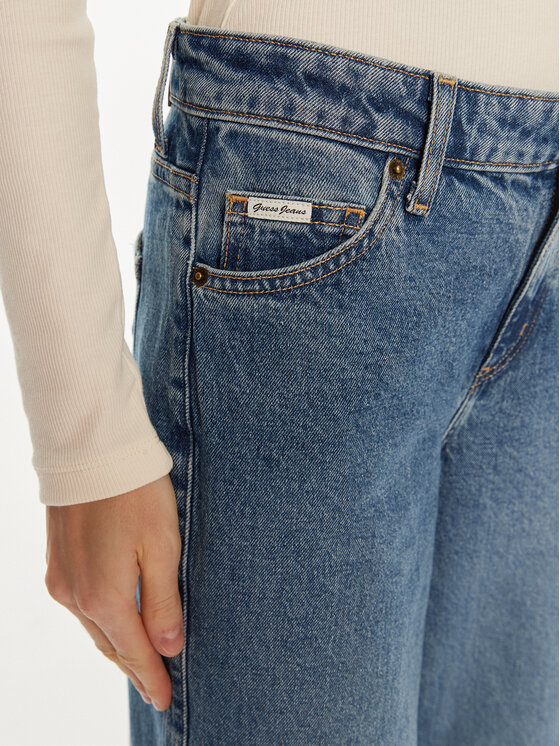 Guess Jeans Guess Jeans Jeansy W4BA0Y D5CC4 Niebieski Relaxed Fit