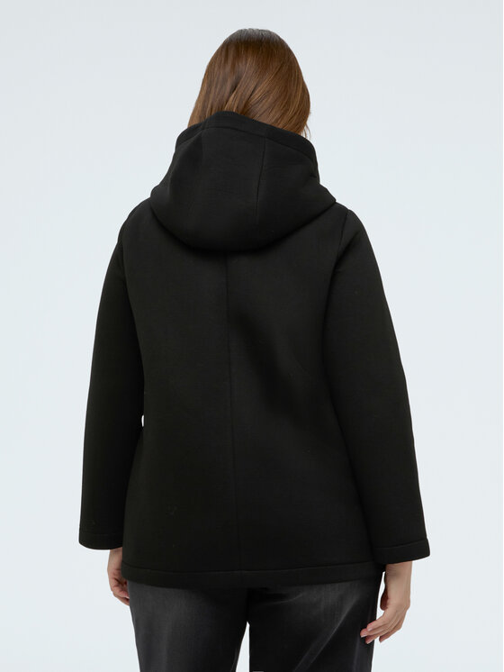 Fiorella Rubino Fiorella Rubino Cappotto invernale 8010T000358N033 Nero A-Line Fit