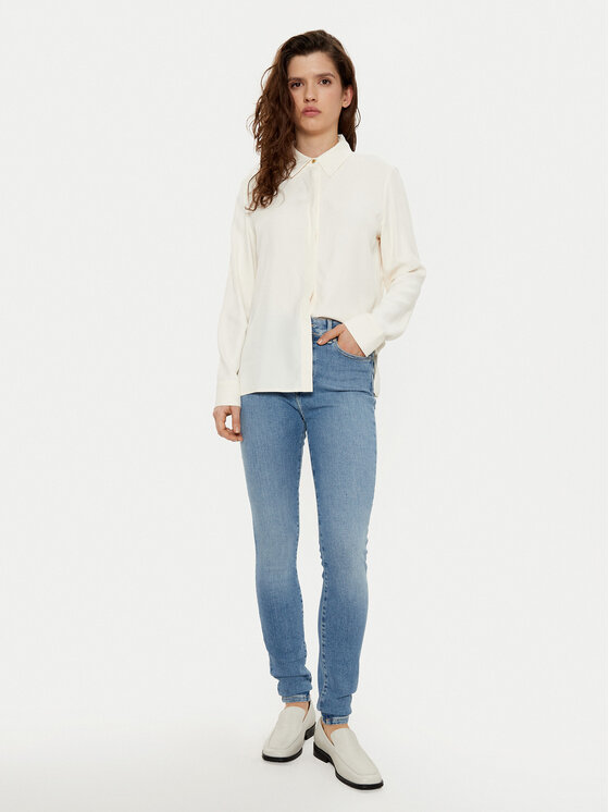 Tommy Hilfiger Tommy Hilfiger Πουκάμισο WW0WW44045 Μπεζ Regular Fit