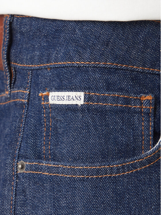 Guess Jeans Guess Jeans Jeansy M6RA1B D002G Tmavomodrá Relaxed Fit