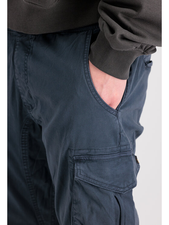Alpha Industries Alpha Industries Joggers kalhoty AI.116202-697-S Tmavomodrá Slim Tapered Fit