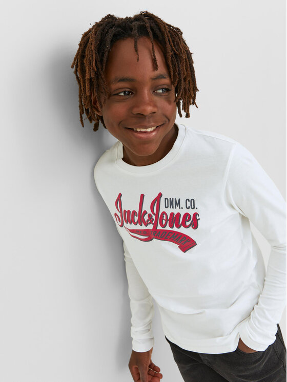 Jack&Jones Junior Jack&Jones Junior Μπλουζάκι 12237371 Λευκό Regular Fit