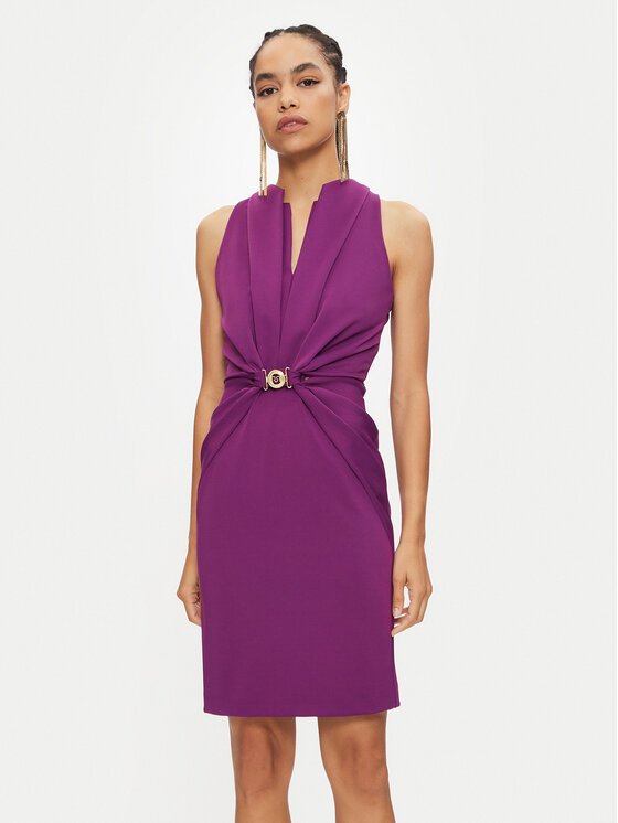 Rinascimento Rochie cocktail CFC0120270003 Violet Regular Fit