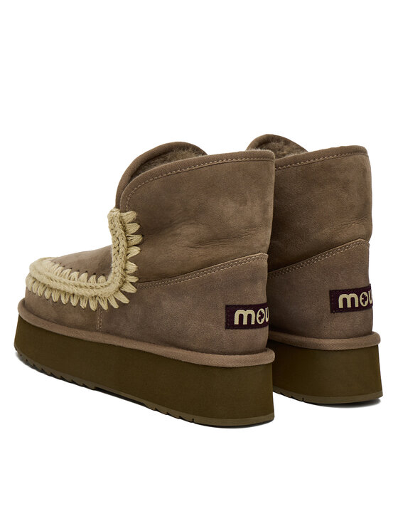Mou Mou Sněhule MU.FW681010A Šedá