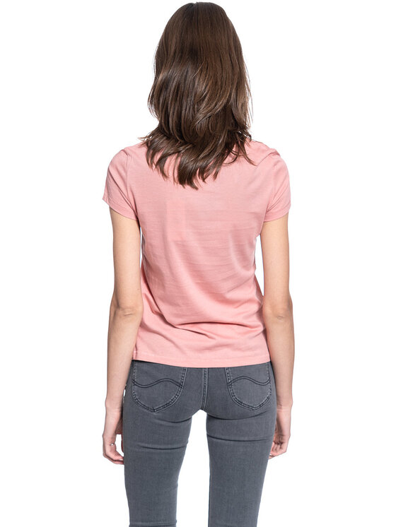 Mustang Mustang T-shirt ALINA C PRINT Rosa Regular Fit