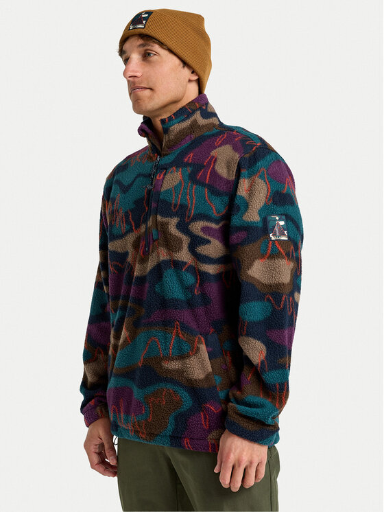 Billabong Billabong Fleecová mikina Boundary Taafee EBYFT00157 Farebná Regular Fit