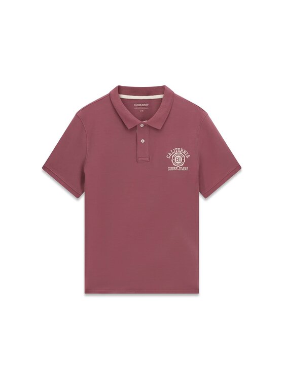 Guess Guess T-Shirt 183257 Czerwony Classic Fit