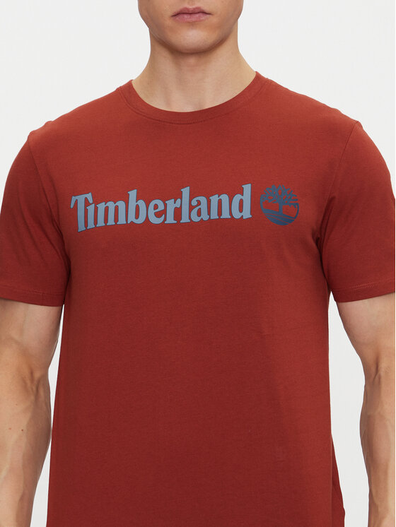 Timberland Timberland T-Shirt TB0A5UPQ Czerwony Regular Fit