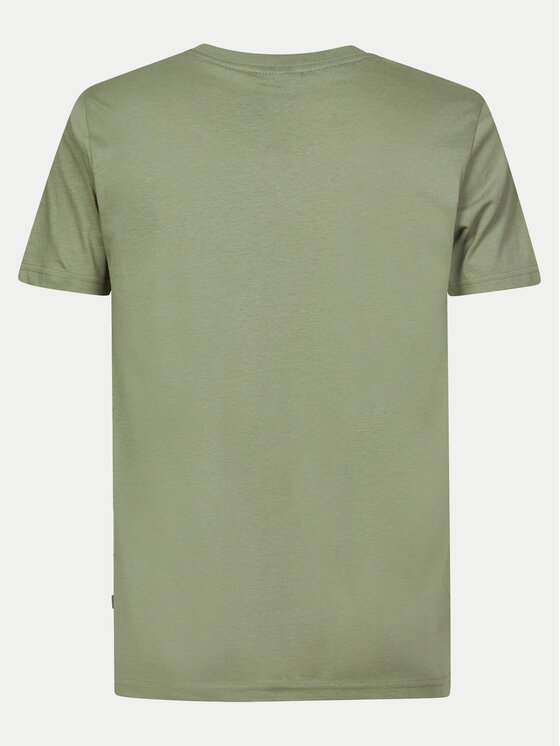 Petrol Industries Petrol Industries T-Shirt M-1040-TSR600 Zielony Regular Fit