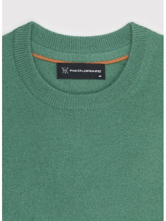 Pako Lorente Pako Lorente Sweter P24WF-2X-013 Zielony Classic Fit