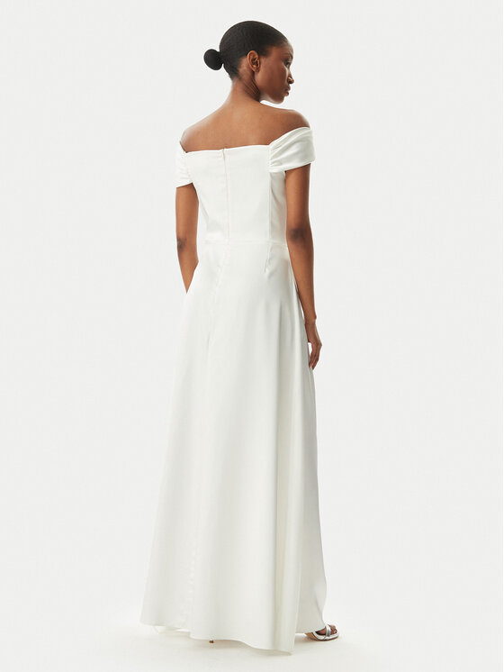 Rinascimento Rinascimento Abendkleid CFC0123802003 Weiß Regular Fit