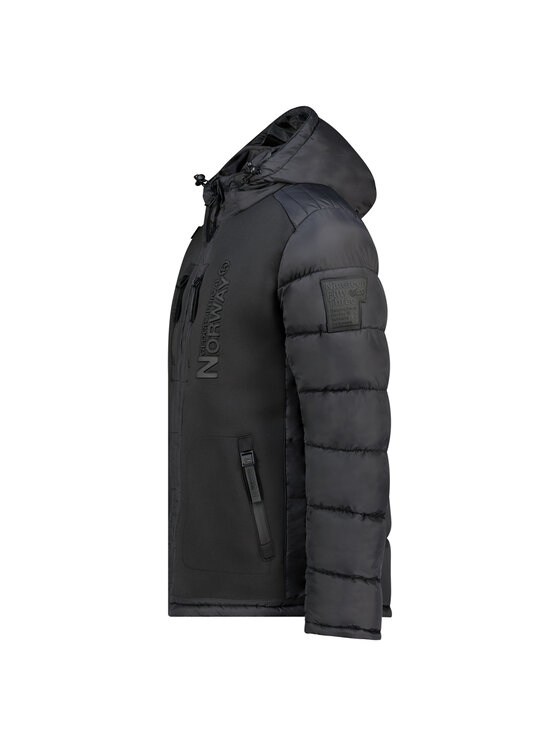 Geographical Norway Geographical Norway Kurtka zimowa WZ7433H/GN-BLACK / BLACK Czarny Reglan Fit
