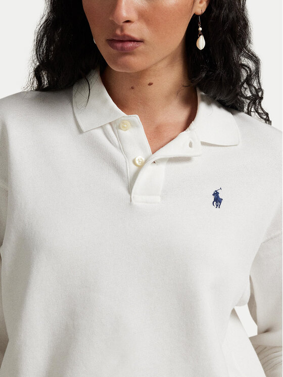 Polo Ralph Lauren Polo Ralph Lauren Bluză 211965097002 Alb Relaxed Fit
