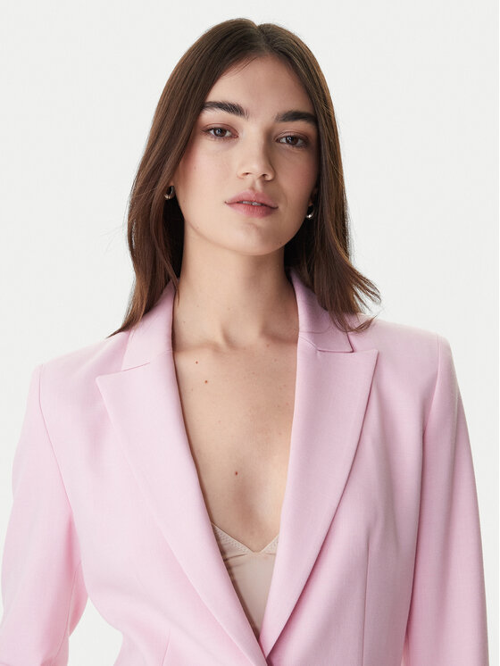 Marella Marella Сако Emme by Marella Slogan1 2615041211 Розов Slim Fit