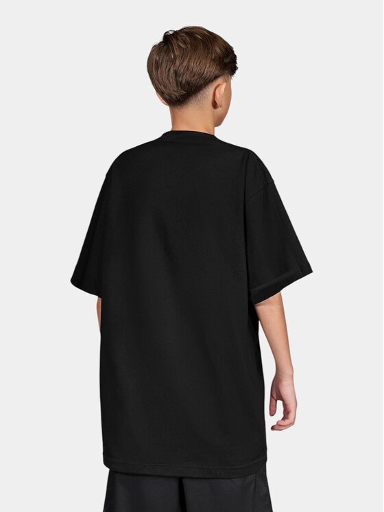 MADE BY SOCIETY MADE BY SOCIETY T-Shirt Minuit - T38008 Czarny Basic Fit