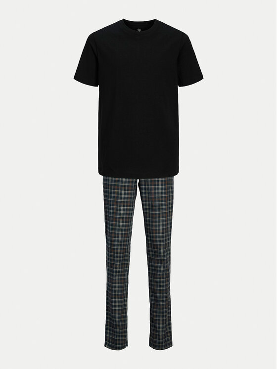 Jack&Jones Junior Jack&Jones Junior Πιτζάμα Basic 12264244 Μαύρο Regular Fit