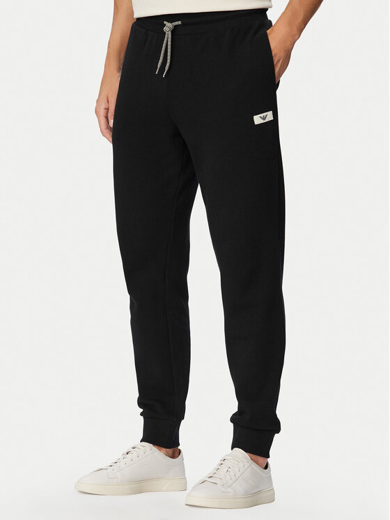 Emporio Armani Underwear Emporio Armani Underwear Долнище анцуг EM000500 AF25028 UC001 Черен Regular Fit