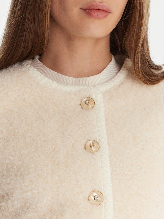 Guess Guess Дублянка W5BL69 W3860 Écru Regular Fit