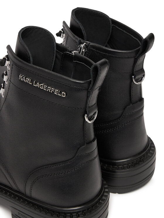KARL LAGERFELD KARL LAGERFELD Schnürstiefeletten Miles KL10255 Schwarz