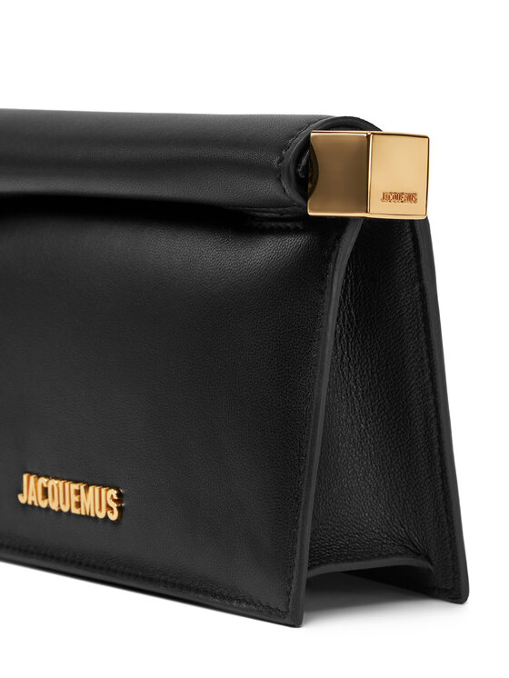 JACQUEMUS JACQUEMUS Дамска чанта La Petite Pochette Rond C 24E241BA392-3171 Черен
