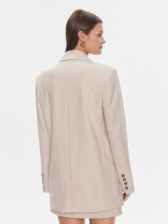 Herskind Herskind Marynarka Lilith 5010993 Beżowy Regular Fit