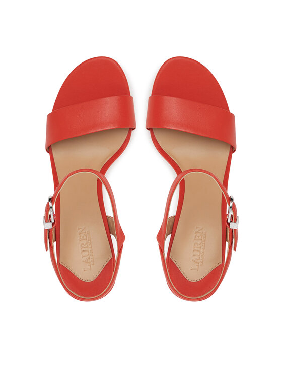 LAUREN RALPH LAUREN LAUREN RALPH LAUREN Sandali 802940727012 Rdeča