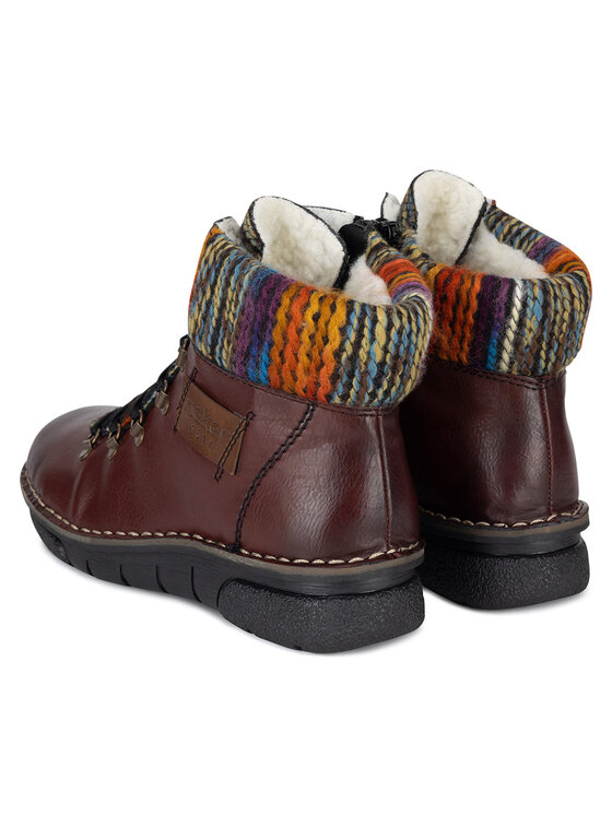Rieker Rieker Botine 73343-35 Vișiniu