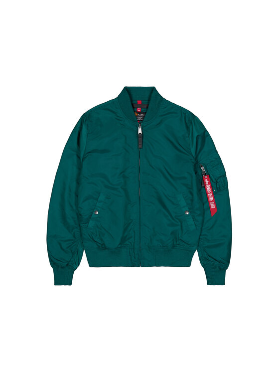 Alpha Industries Alpha Industries Kurtka bomber MA-1 TT Two Tone Bomber Jacket Zielony Slim Fit