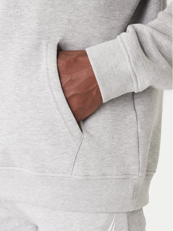Nautica Nautica Majica dugih rukava Wallowa N1T04066 Siva Regular Fit