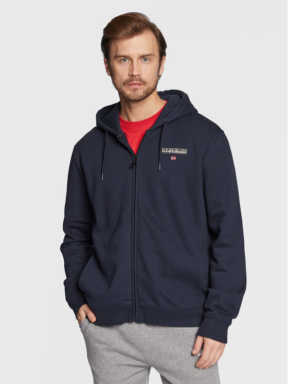 Napapijri Sweatshirt B-Ayas NP0A4GJB Bleu Marine Regular Fit | Modivo.fr