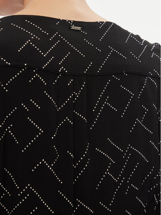 Pepe Jeans Pepe Jeans Rochie de zi Amber PL953442 Negru Regular Fit