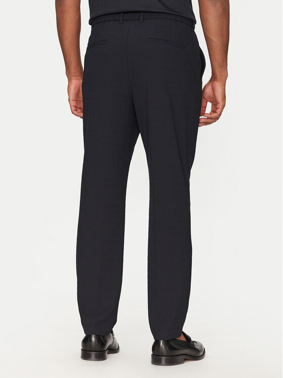 BOSS BOSS Stoffhose C-Perin 50540791 Dunkelblau Tapered Fit