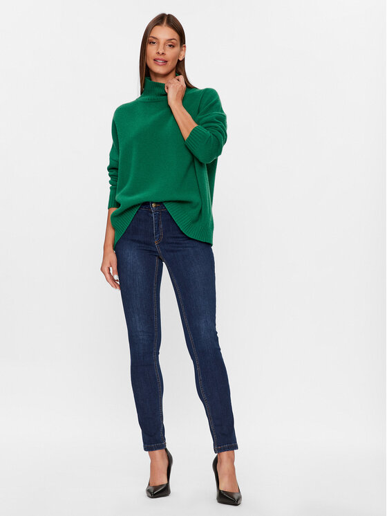 Rinascimento Rinascimento Jeansy CFC0115459003 Tmavomodrá Skinny Fit