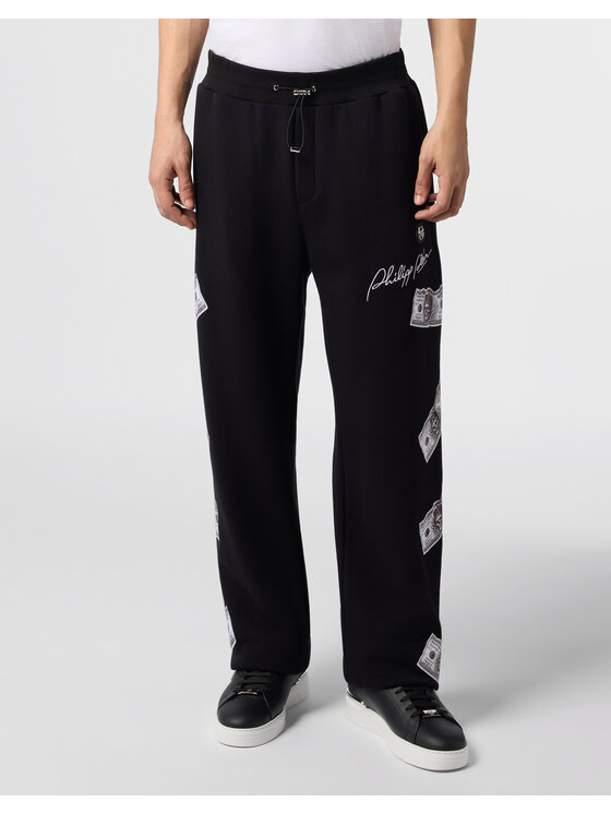 PHILIPP PLEIN PHILIPP PLEIN Pantaloni da tuta 31092 Nero Jogger Fit
