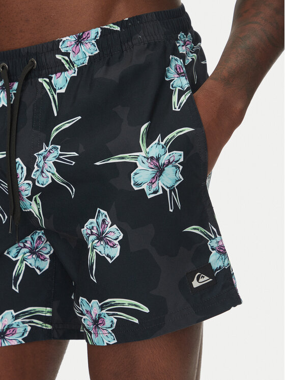 Quiksilver Quiksilver Kopalne hlače Everyday Straight Volley 15 EQYJV04121 Črna