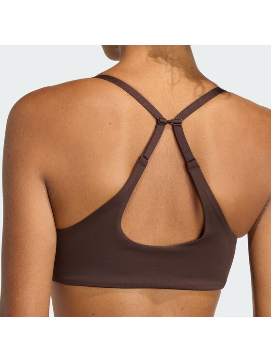 adidas adidas Biustonosz sportowy 159349 Brązowy