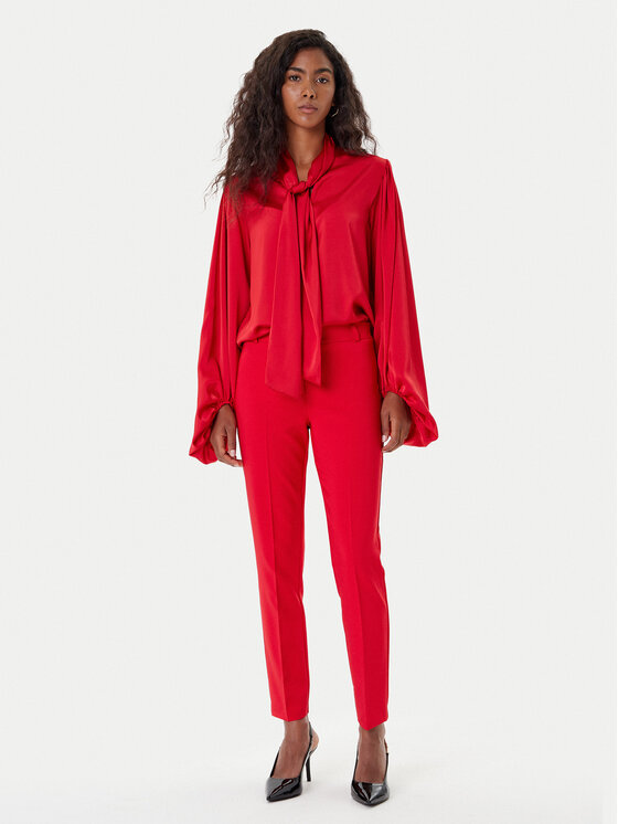 Rinascimento Rinascimento Bluse CFC0126202003 Rot Loose Fit