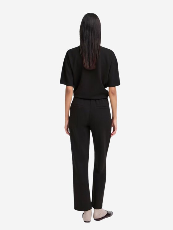 b.young b.young Pantaloni Bypusti pleat pants Nero Regular Fit