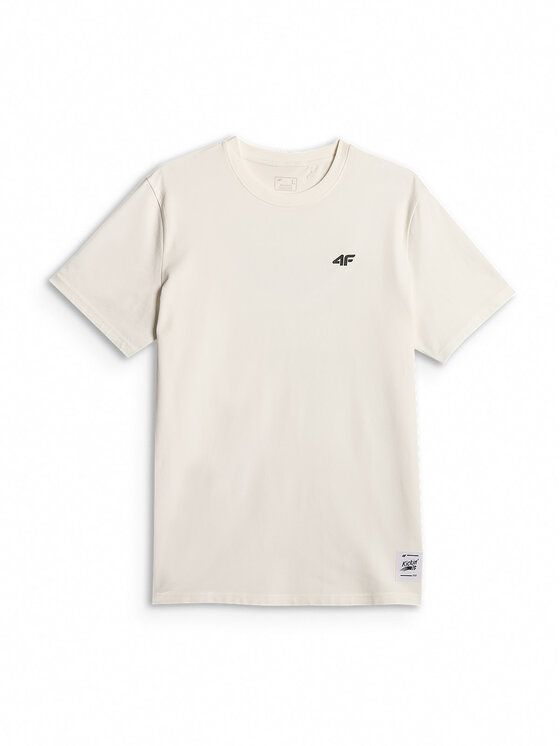 4F 4F T-Shirt PLAYER Biały Relaxed Fit