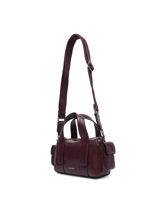 Calvin Klein Calvin Klein Torbica Webbing Strap Pocket Bag LV04F3291G Tamnocrvena