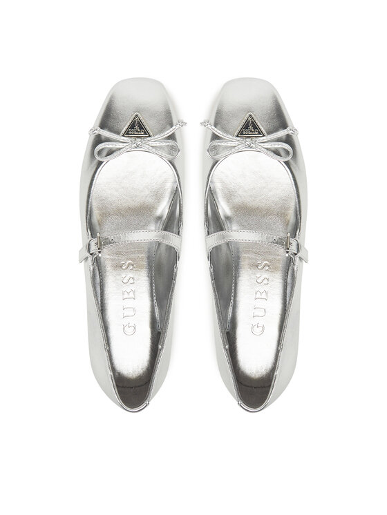 Guess Guess Ballerine FLJKAY LEM02 Argento
