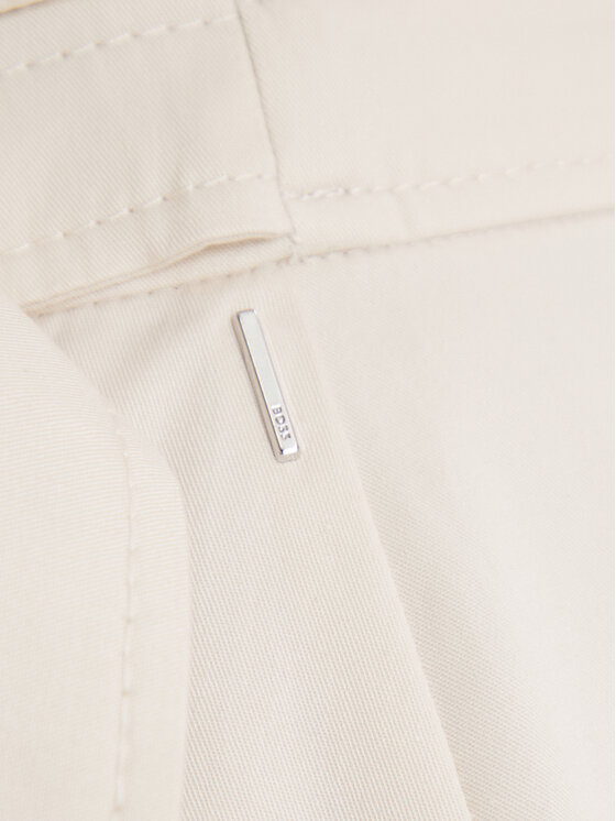 BOSS BOSS Trapezförmiger Rock Vuleran 1 50557420 Écru Regular Fit