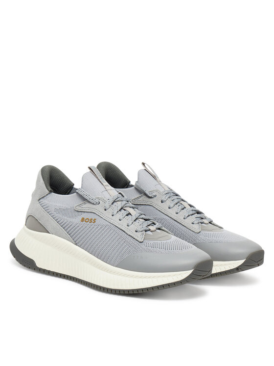 BOSS BOSS Sneakersy TTNM EVO Slon knrsd 50523113 Szary
