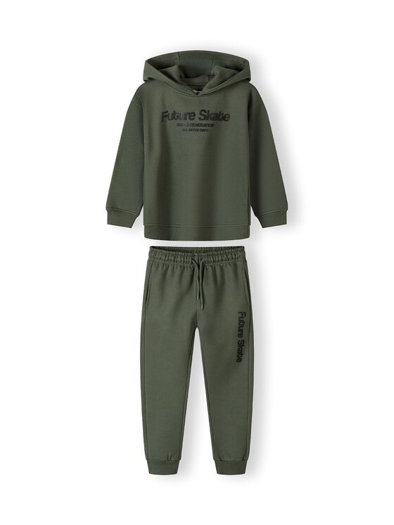 minoti minoti Komplet dresowy 27fleece85 Khaki Regular Fit